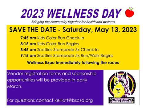 Ballston Spa CSD to host annual Wellness Day on May 13