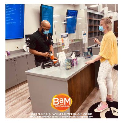 24 Feb 2020 ... West Memphis — The Body and Mind (BaM) dispensary on OK Street in ... When it does, the medical cannabis dispensary will be the first to open in .... 