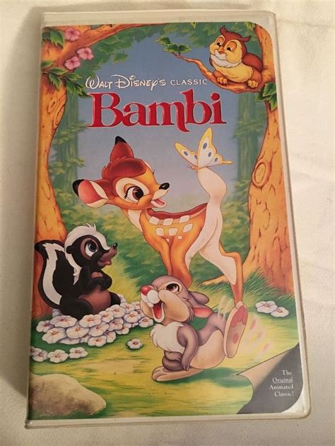 Bambi (VHS) for sale online eBay