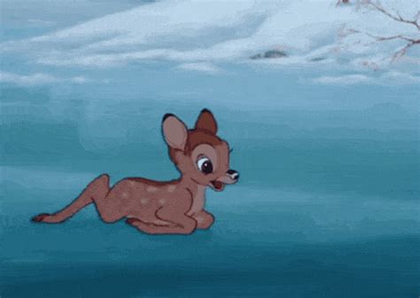 Download Bambi Falling In Snow GIF for free. 10000+ high-quality GIFs and other animated GIFs for Free on GifDB. ... Bambi Walking On Ice GIF. Bambi Shakes Off Snow GIF. . 