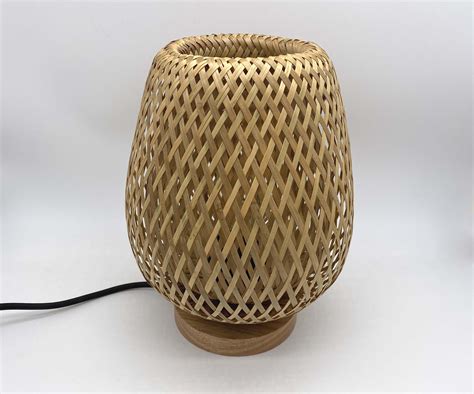 Bamboo Buffet Lamps - Etsy