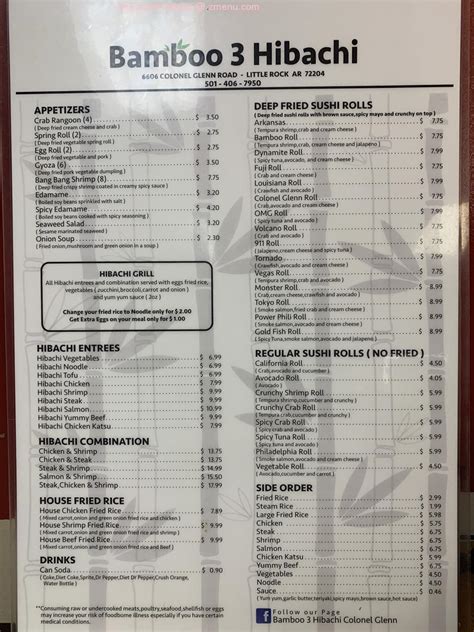 Bamboo hibachi nlr menu. Things To Know About Bamboo hibachi nlr menu. 
