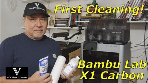 Bambu Lab X1 Carbon First Cleaning YouTube
