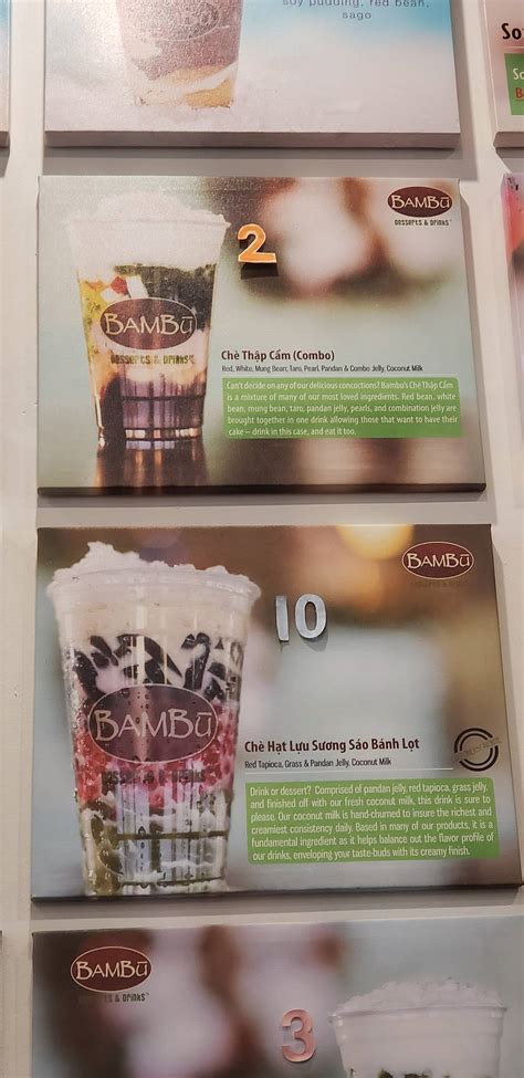 Bambu desserts drinks menu.  Starting with the X1 series, Bambu Lab builds stat...