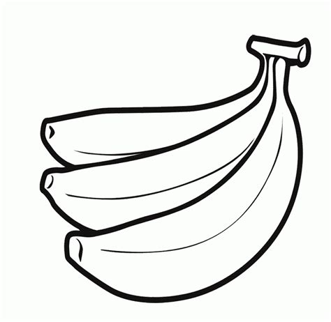 Banana Coloring Shee