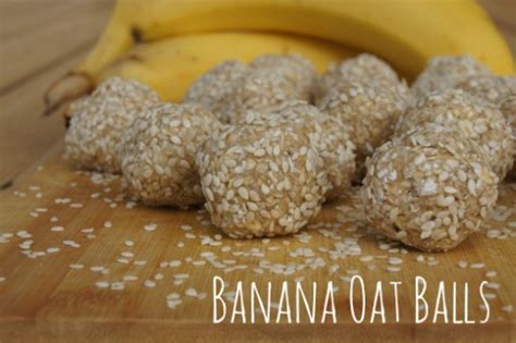 Banana Oat Balls - Planning With Kids