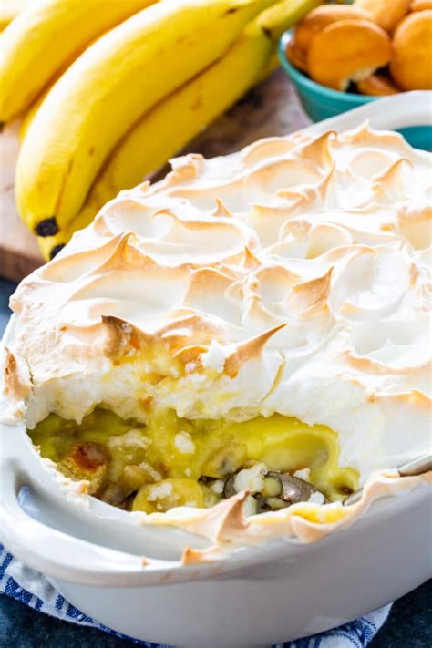 Banana Pudding With Meringue Topping - Southern …