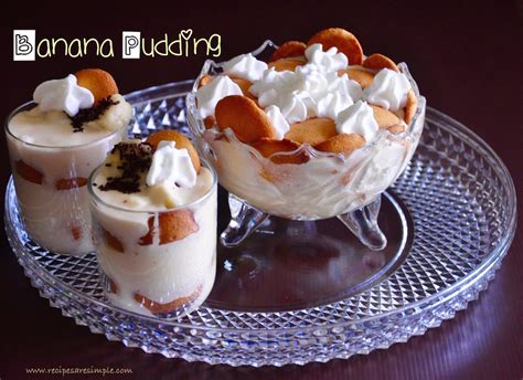 Banana Pudding with Custard Powder - Recipes