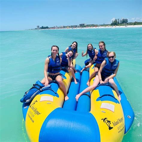 Banana boat siesta key. Feb 10, 2023 · Siesta Key Aqua Adventures: Banana Boat Ride - See 134 traveler reviews, 129 candid photos, and great deals for Sarasota, FL, at Tripadvisor. 