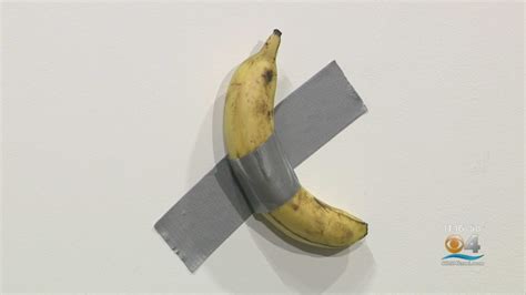 Banana duct-tape to a wall sells for $120K at Art Basel