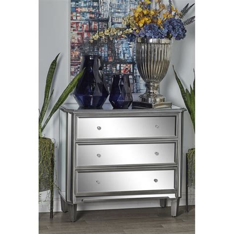 Bancroft Mirrored Accent Cabinet - Wayfair.ca