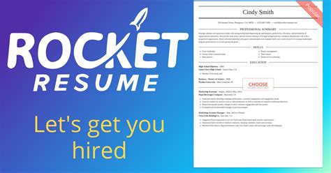 Band Member Resume Generator Rocket Resume