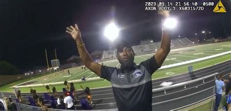 Band director who refused to stop music at Alabama high school football game arrested