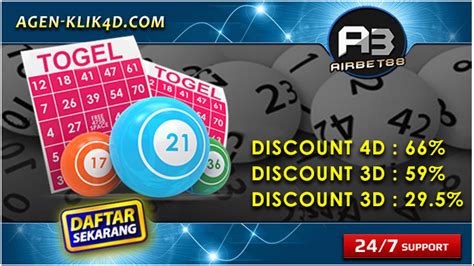 Bandar judi togel klik4d deposit termurah. No togel macau hari.