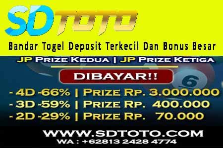 Bandar togel deposit dapat bonus. Diduga terima upeti bandar togel.