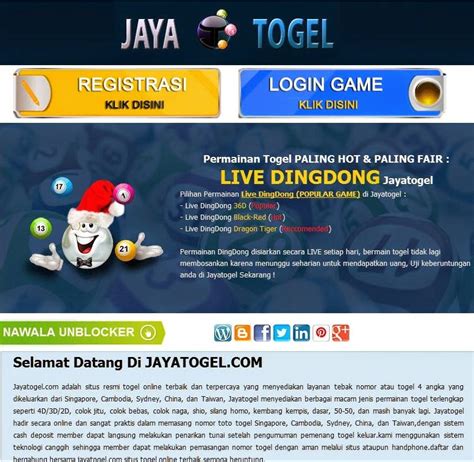 Bandar togel online bolak balik. Www jayatogel com data singapura.