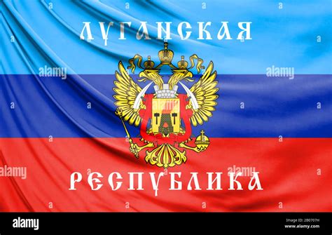 Bandera Republica Popular de Lugansk