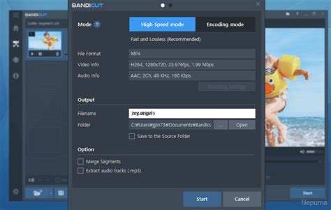 Bandicut Video Cutter for Windows