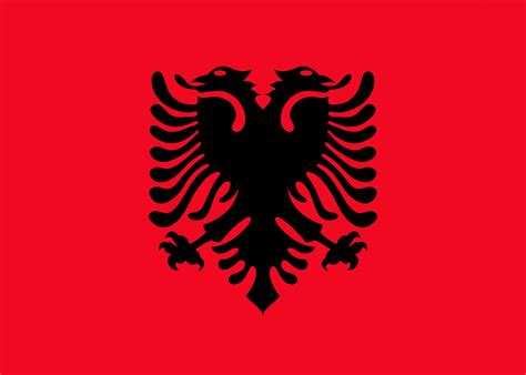 Bandiera Albania L