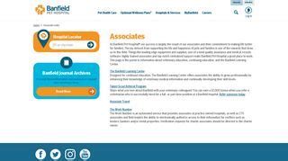 Banfield associate links. Things To Know About Banfield associate links. 