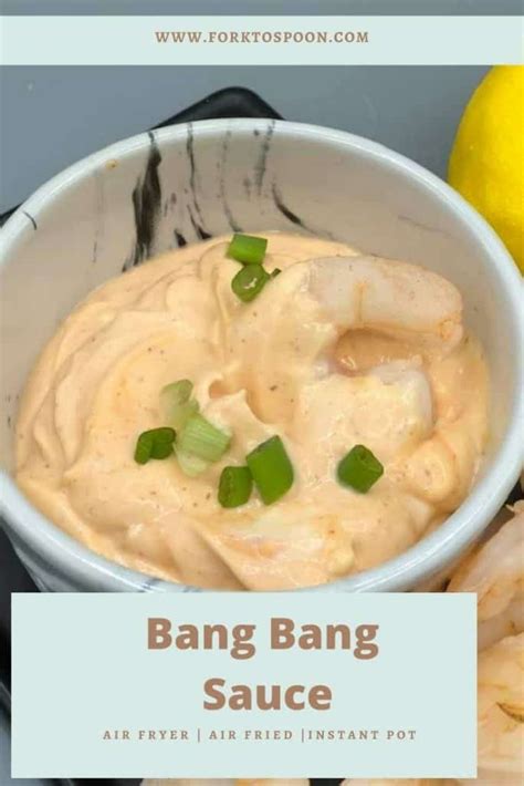 Bang Bang Sauce - Fork To Spoon