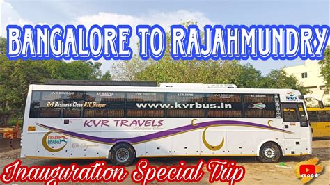 Bangalore to Rajahmundry Bus Online Booking upto 200 Rs OFF