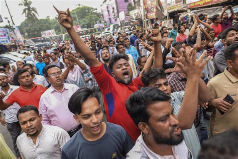 Bangladesh’s ruling party holds rally to denounce ‘violent opposition protests’ ahead of elections