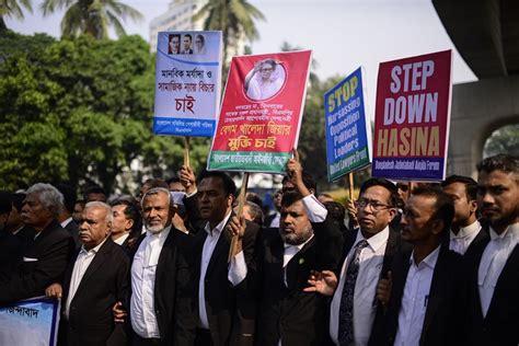 Bangladesh opposition party holds protest as it boycotts Jan. 7 national election amid violence