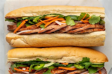 Banh mi sandwiches near me. Jan 6, 2024 · 2. Gio Cha Duc Huong Sandwich. Gary Eng Walk: Yummy crusty bread! The #7 (egg & grilled pork) is the best. Comes in large ($4.50) and small ($2.75) but definitely go for the large. You can also get an egg-only banh mi (not on the menu) for $3.25. Ross: Excellent bahn mi sandwiches on a freshly baked bread. 