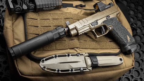 The Banish 45 shown in the video is a great handgun suppressor (the company also makes rifle and rimfire cans) in that it works with most semi-automatic handgun calibers from .22 LR to .45 ACP .... 