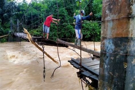 Banjir di Bulukumba, 4 Jembatan Rusak Berat dan Terputus