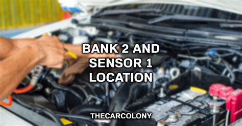 Bank 1 is where the #1 spark plug is. O2 sensor 1/1 is the upstream sensor on Bank 1 (different for a Ford than for a Chevy or a Dodge), and O2 sensor 1/2 is the downstream sensor on Bank 1. O2 2/1 is upstream on Bank 2 and O2 2/2 is downstream on Bank 2. Always make sure you know which bank is which before you do any hands-on testing.. 