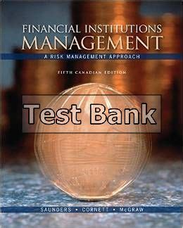 Bank 5th Financial Test Institutions Management Edition