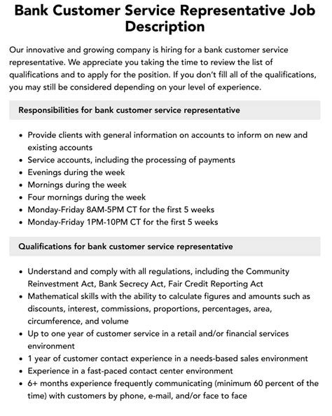 Bank Customer Service Representative Job Las Cruces New Mexico …