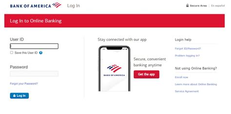 Bank Of America Mastercard Login User IDForgot Password Not A