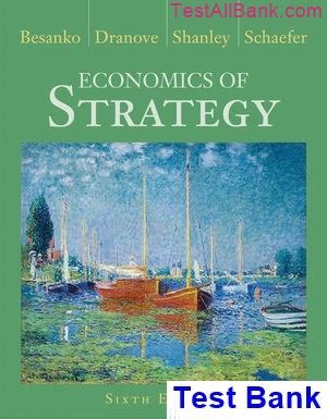 Bank Of Strategy Test 6th Edition Economics