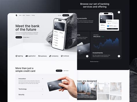 Bank Website Templates Available At Webflow