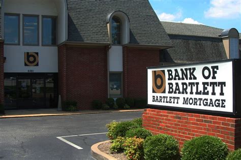 Bank of Bartlett, organized by local investors in 1980, has grown to become one of the largest community banks in Tennessee. Bartlett Mortgage, a subsidiary opened in 1983, is a full-service mortgage company, providing services to home mortgage and other home loan customers. It offers a variety of loan choices to its customers..