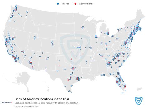 Bank of America financial centers and ATMs in Lowel