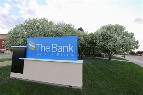 Bank of elk river mn. The Bank of Elk River - Otsego Office. Open until 6:00 PM. (763) 441-7700. Website. More. Directions. Advertisement. 15800 88th St NE. Otsego, MN 55330. 