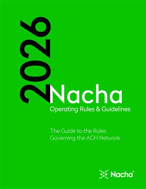 Bank transaction code 32.  Updated for 2026 NACHA Operating Rules, these c...