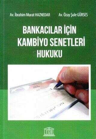 Bankacılar Için Kambiyo Senetleri Hukuku Kitabı ve Fiyatı. 