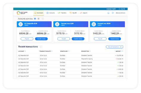 Banking : Support Portal