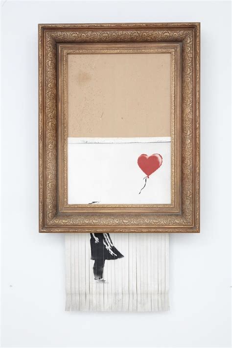 Banksy’s “Love is in the Bin,” Explained Artsy