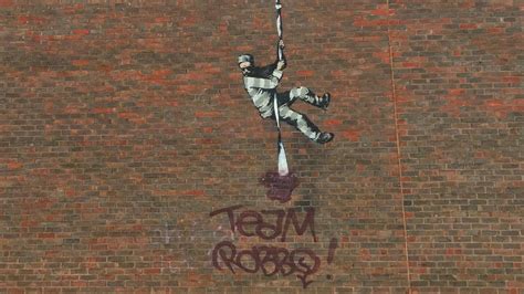 Banksy prison mural: Rival