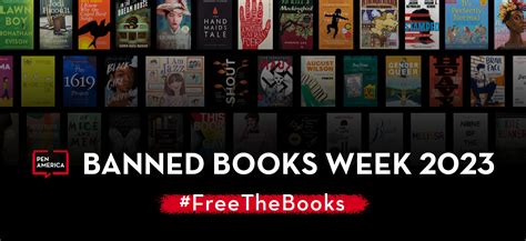 Banned book week 2023. The 2023 Banned Books Week theme “Let Freedom Read” is a call to action about the urgent need to defend the right to read and to support the community of … 