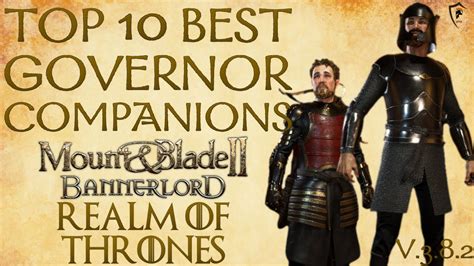 Bannerlord governor. Gubernatorial Elections - Gubernatorial elections vary by state. Visit HowStuffWorks to learn all about gubernatorial elections. Advertisement In all states, the governor is electe... 