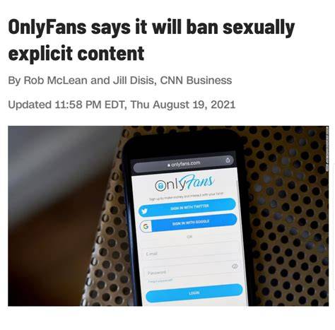 Banning Only Fans Nudes