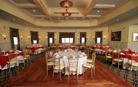 Banquet halls in nj. Pines Manor is a wedding venue located in Edison, New Jersey. Designed by award-winning interior designer Charles Morris Mount, the sophisticated venue features an exquisite marble and granite lobby accented with walls upholstered in imported fabrics. Rich with history, it has hosted the likes of... $8,400 - $11,550. 1500. 