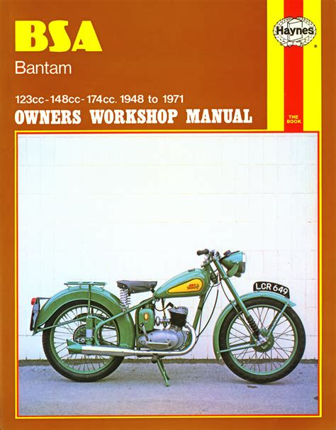 Bantam bsa motorcycle workshop manual d1. - Marantz pmd 620 mk ii manual.